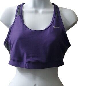 Nike Purple Womens Racerback Sports Bra